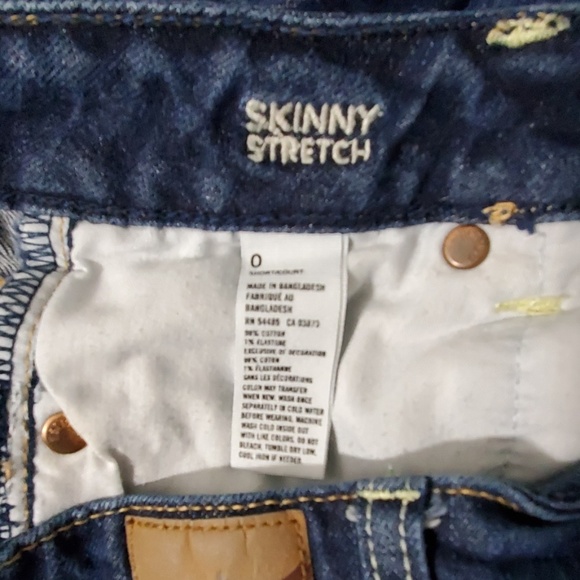 AE skinny stretch jeans size 0 - Picture 5 of 5